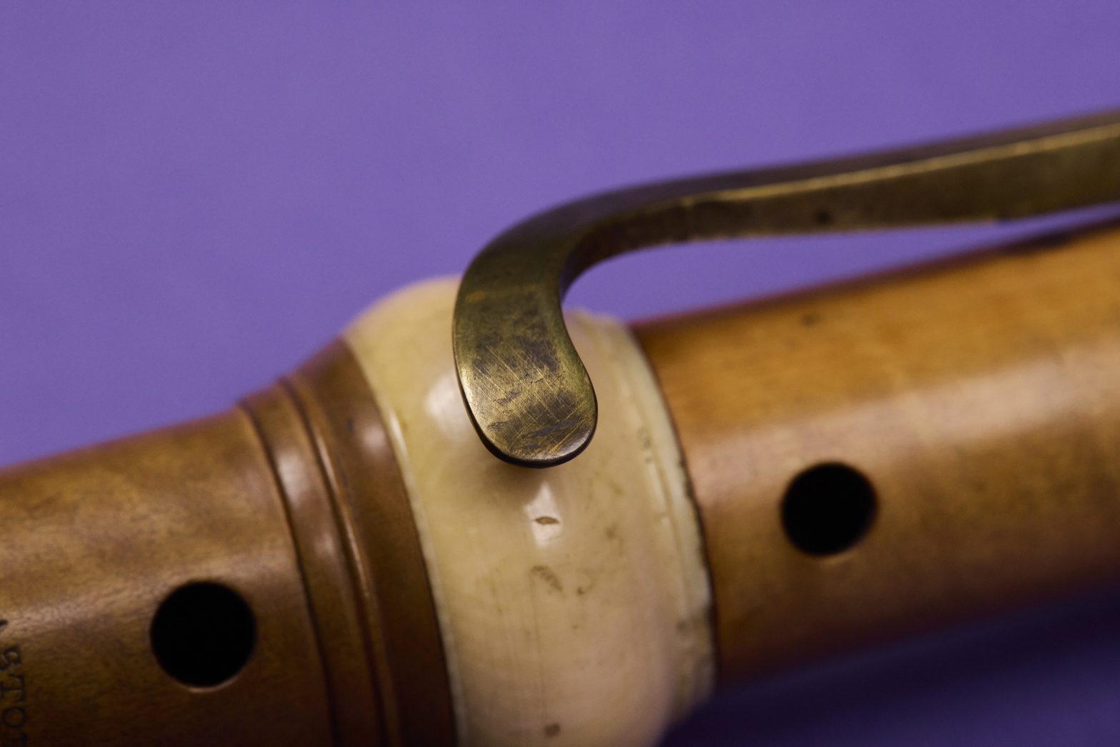 Obscured image of an instrument from the Bates Collection.